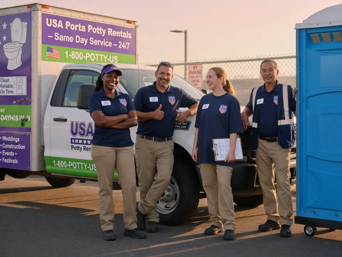 Porta Potty Rental company in Gridley, IL
